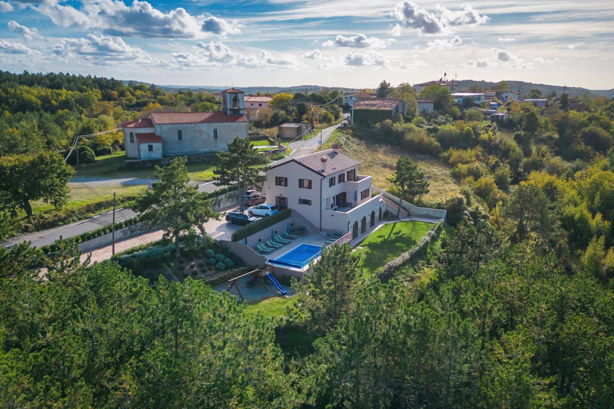 Luxury Villa Gradin Gračišče Extérieur photo