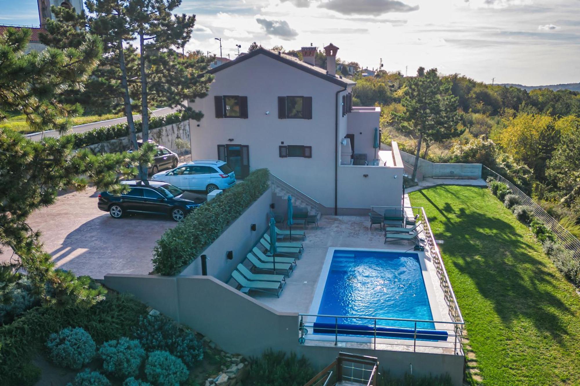 Luxury Villa Gradin Gračišče Extérieur photo